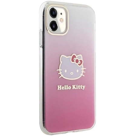 Hello Kitty IML Gradient Electrop Kitty Head Case for iPhone 11 / Xr - Pink