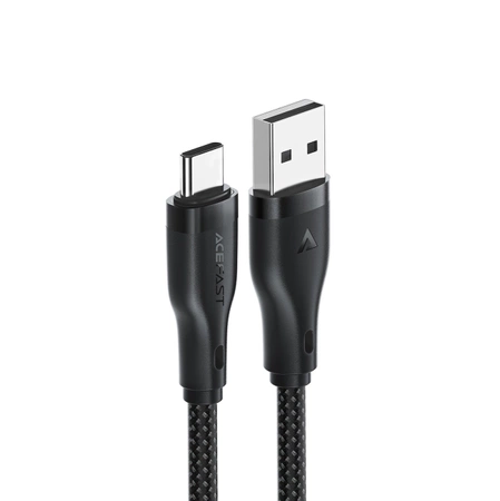 Acefast C8-04 USB-A / USB-C 3A Kabel - schwarz