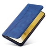 Magnet Fancy Case Case for Samsung Galaxy S22 + (S22 Plus) Pouch Wallet Card Holder Blue