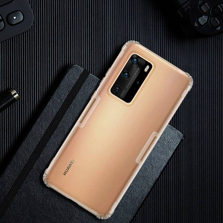 Nillkin Nature żelowe etui pokrowiec ultra slim Huawei P40 Pro przezroczysty