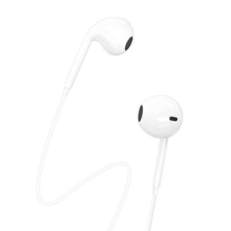 Dudao in-ear headphones with USB Type-C connector white (X3C)