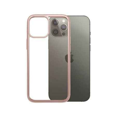 Case IPHONE 12 PRO MAX PanzerGlass ClearCase Rose Gold AB