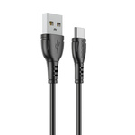 Borofone Kabel BX51 Triumph - USB na Typ C - 3A 1 metr czarny