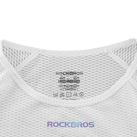 Kamizelka rowerowa Rockbros YDBX001 damska szybkoschnąca XL / XXL - biała