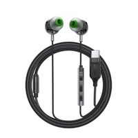 Acefast L5 Wired In-Ear Headphones USB-C 1.2m - Black