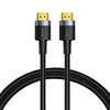 Baseus Cafule kabel przewód HDMI 2.0 4K 60 Hz 3D 18 Gbps 2 m czarny (CADKLF-F01)