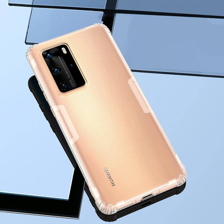 Nillkin Nature żelowe etui pokrowiec ultra slim Huawei P40 Pro przezroczysty