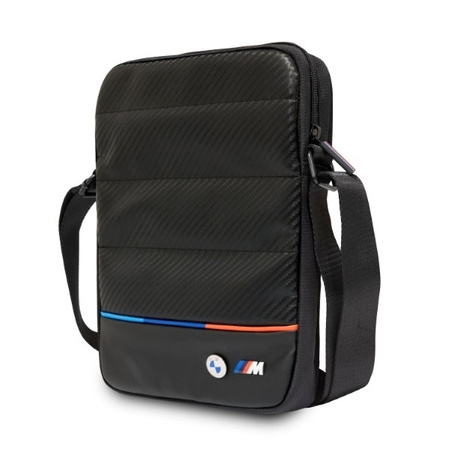 Torebka TABLET 10" BMW Carbon&Nylon Tricolor (BMTB10PUCARTCBK) czarne