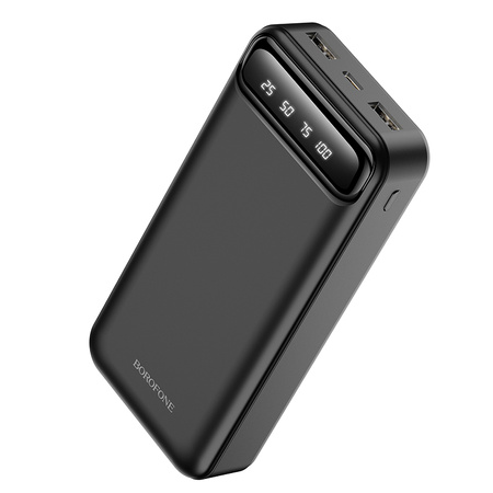 Borofone Power Bank 20000mAh BJ14A Freeway - 2xUSB - czarny