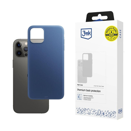 Apple iPhone 12 Pro Max - 3mk Matt Case blueberry