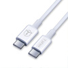 KABEL T-PHOX GLARY TYPE-C - TYPE-C WHITE 1M ; 3A ; 60W