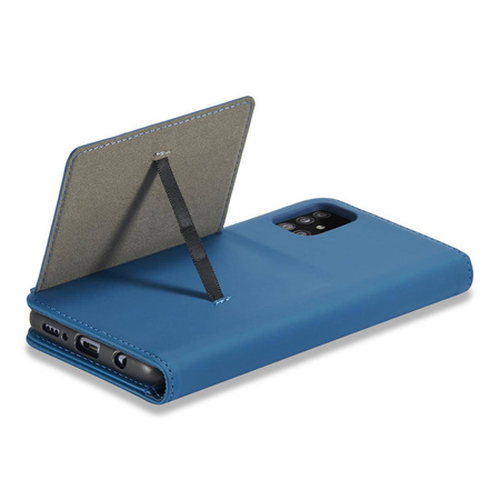 Magnet Card Case Case for Xiaomi Redmi Note 11 Pro Pouch Card Wallet Card Holder Blue