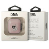 Original Handyhülle APPLE AIRPODS Karl Lagerfeld Ikonik Choupette (KLA2HNCHTCP) rosa