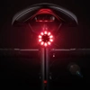 Wozinsky rear bicycle light LED with micro USB red light 5 modes black (WRBLB2)