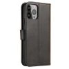 Magnet Case for Huawei Nova 12 with flap and wallet - black