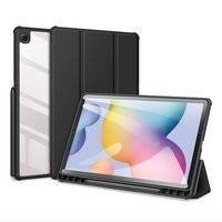 Dux Ducis Toby pancerne etui z klapką Smart Case do Samsung Galaxy Tab S6 Lite z uchwytem na rysik czarny