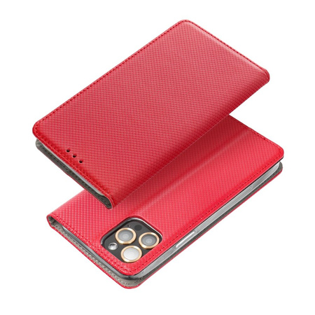 Etui XIAOMI REDMI NOTE 12S Portfel z Klapką Flip Magnet czerwone