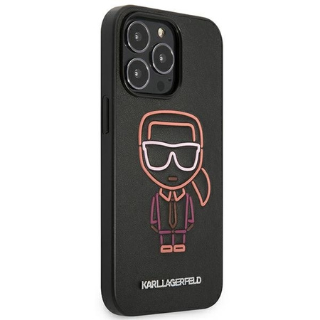 Original Case IPHONE 13 PRO MAX Karl Lagerfeld Hardcase Karl Ikonik Outline (KLHCP13XTUOK) multicolored