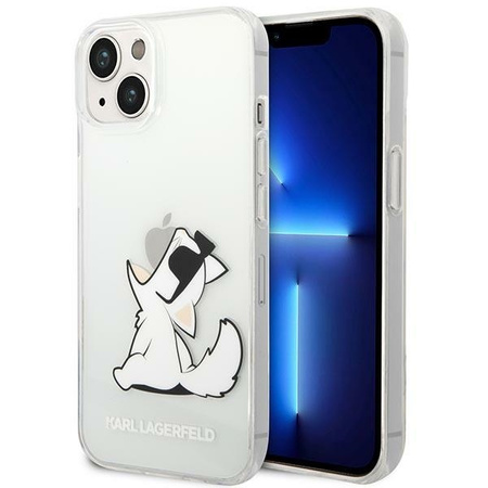 Karl Lagerfeld KLHCP14MCFNRC iPhone 14 Plus 6,7" hardcase przeźroczysty/transparent Choupette Fun