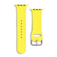 Silicone Strap APS Silicone Watch Band 8/7/6/5/4/3/2 / SE (45/44 / 42mm) Strap Watchband Yellow