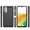 Carbon Case etui do Realme 10 Pro elastyczny silikonowy karbonowy pokrowiec czarne