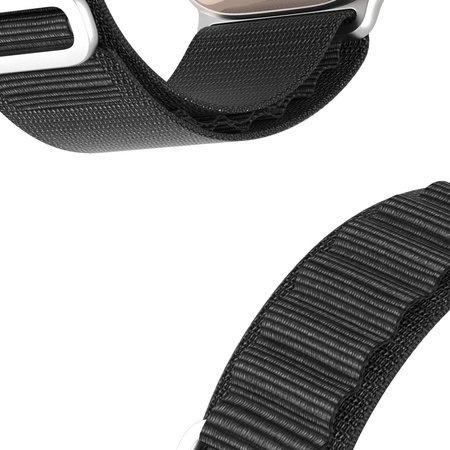 Sport Buckle Strap for Apple Watch 8/7/6/SE/5/4/3/2/1 (41, 40, 38mm) Dux Ducis Strap GS Version - Black