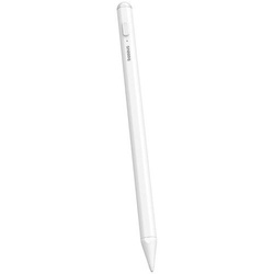 BASEUS rysik do telefonu pojemnościowy Stylus Writing 2 Lite LED (wersja aktywna) 130 mAh biały P80015802213-02/BS-PS025