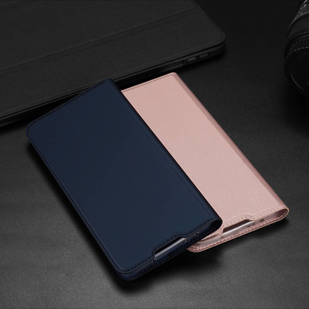 Dux Ducis Skin Pro Holster Cover Flip Cover für Xiaomi Poco F4 5G rosa