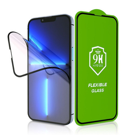 Szkło hybrydowe Bestsuit Flexible 5D Full Glue do iPhone Xr/11 czarny