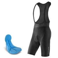 Rockbros RK2002XL bib shorts with XL pad - black