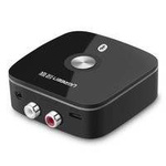 Ugreen adapter odbiornik Bluetooth 5.0 2RCA / 3,5 mm mini jack czarny (40759)