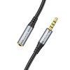 HOCO kabel AUX Audio Jack 3,5mm męski na żeński UPA20 2m czarny