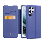 DUX DUCIS Skin X Bookcase type case for Samsung Galaxy S22 Ultra blue