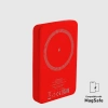 Powerbank SBS TEBB5000MAG1CR 5000 mAh compatible with MagSafe - red