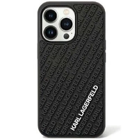 Karl Lagerfeld KLHCN613DMKRLK iPhone 11 / Xr 6.1&quot; black/black hardcase 3D Rubber Multi Logo