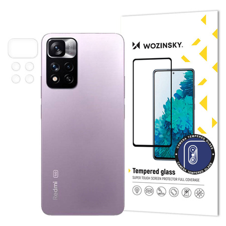 Wozinsky Camera Glass szkło hartowane 9H na cały aparat kamerę Xiaomi Poco X4 NFC 5G