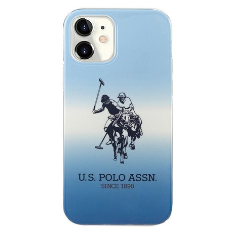 US Polo USHCP12SPCDGBL iPhone 12 mini niebieski/blue Gradient Collection