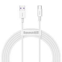 Baseus Superior kabel USB - USB Typ C 66 W 6A 2 m Biały (CATYS-A02)