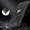 Wozinsky Ring Armor tough hybrid case cover + magnetic holder for Samsung Galaxy S22 Ultra red