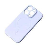 MagSafe Compatible Silicone Case for iPhone 15 Plus Silicone Case - Blue