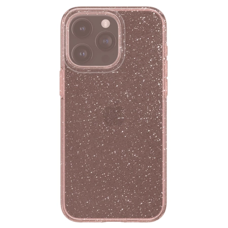 Spigen Liquid Crystal Glitter, rose quartz - iPhone 15 Pro