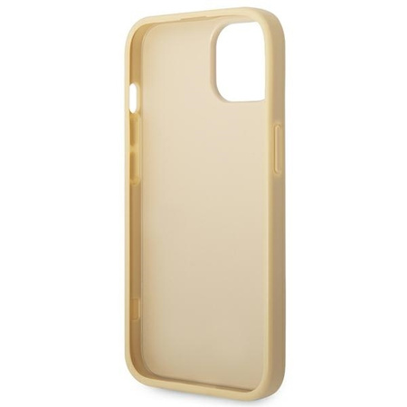 Guess GUHCP14MHGGSHD iPhone 14 Plus 6.7 &quot;gold / gold hard case Glitter Script