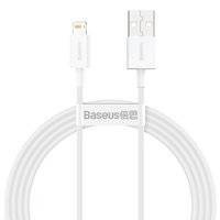 Baseus Superior kabel USB - Lightning 2,4A 1,5 m Biały (CALYS-B02)