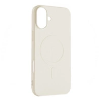 Liquid Silicone Case MagSafe für iPhone 16 Pro Max - Beige