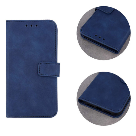 Etui Smart Velvet do Samsung Galaxy A23 5G granatowe