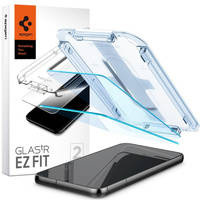 GEHÄRTETES GLAS Spigen GLAS.TR „EZ FIT“ 2ER-PACK GALAXY S23+ PLUS KLAR