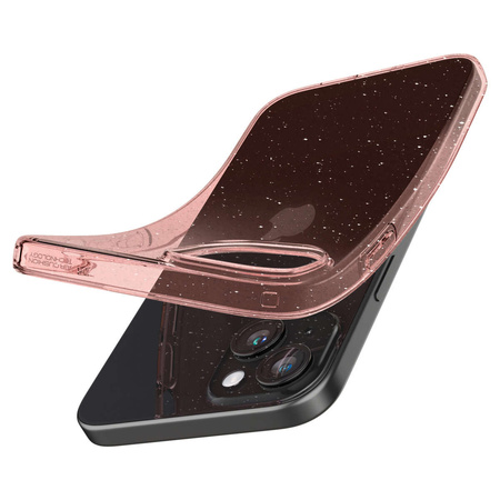 SPIGEN LIQUID CRYSTAL IPHONE 15 GLITTER CRYSTAL ROSE