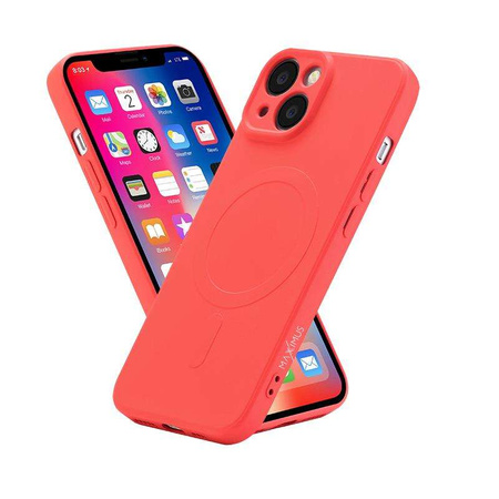 MX LIQUID ARMOUR IPHONE 15 PRO (MagSafe) 6.1, RED / CZERWONY