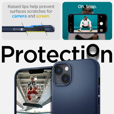 Spigen MAG RÜSTUNG IPHONE 14 PLUS MARINEBLAU