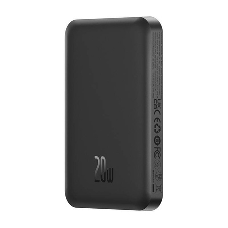 Magnetic Mini Powerbank Baseus 5000mAh 20W (black)